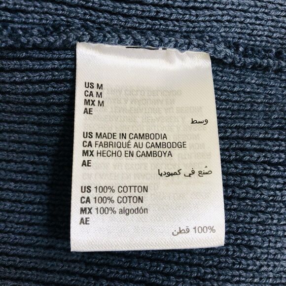 Sun Stone Basic Navy Medium Hoodie NWT - Picture 8 of 13